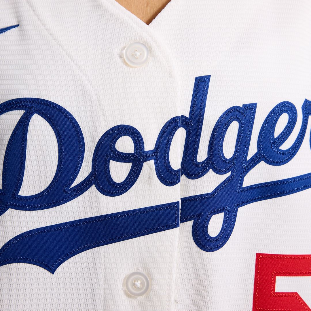 Mookie Betts Los Angeles Dodgers Nike Women's Home Stadium Jersey - White Official MLB Team Apparel Baseball Fan Gear