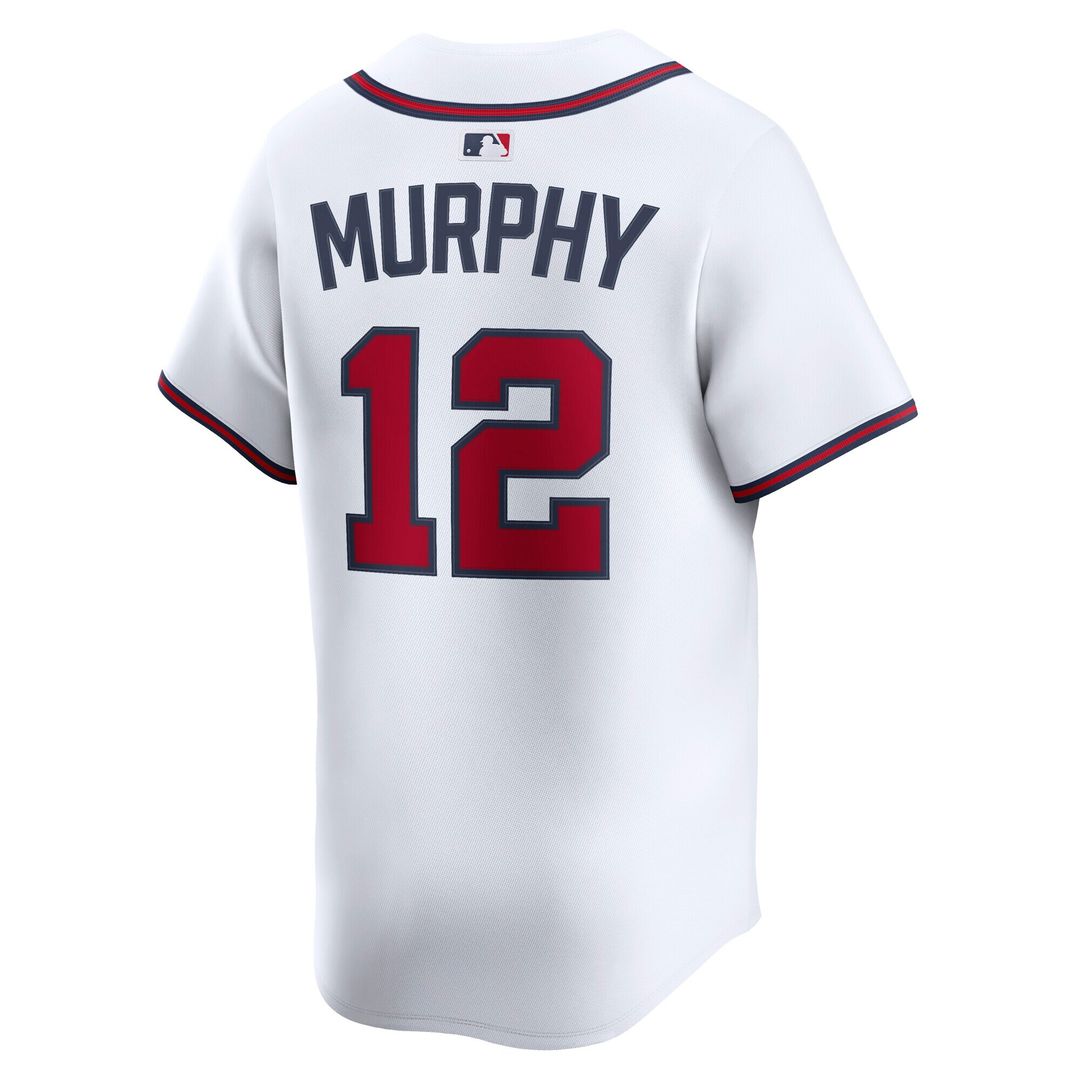 Sean Murphy Atlanta Braves Nike Home Limited Player Jersey - White Official MLB Team Apparel Baseball Fan Gear