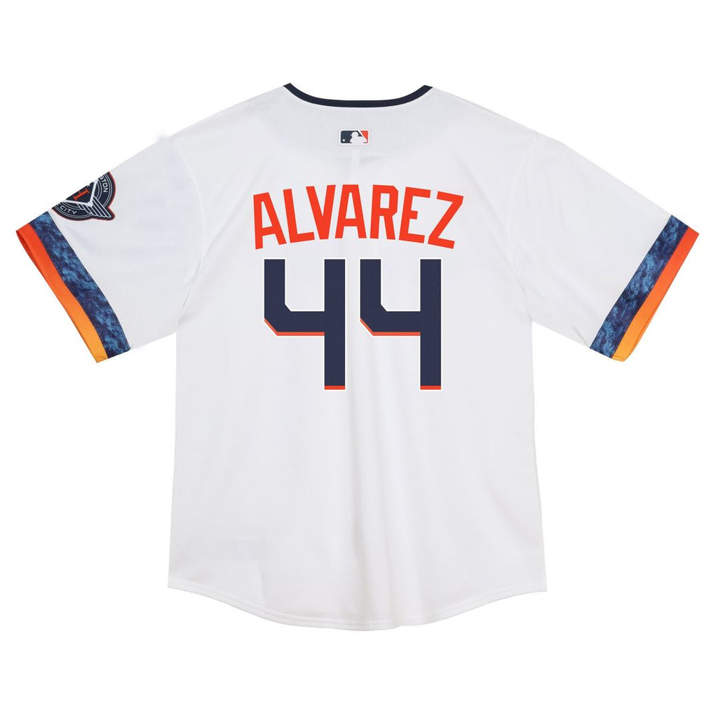 Yordan Alvarez Houston Astros Nike Infant 2025 City Connect Limited Player Jersey - White Official MLB Team Apparel Baseball Fan Gear