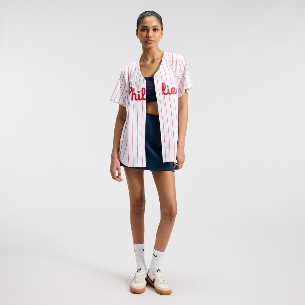 Philadelphia Phillies Nike Women's Home Limited Jersey - White Official MLB Team Apparel Baseball Fan Gear