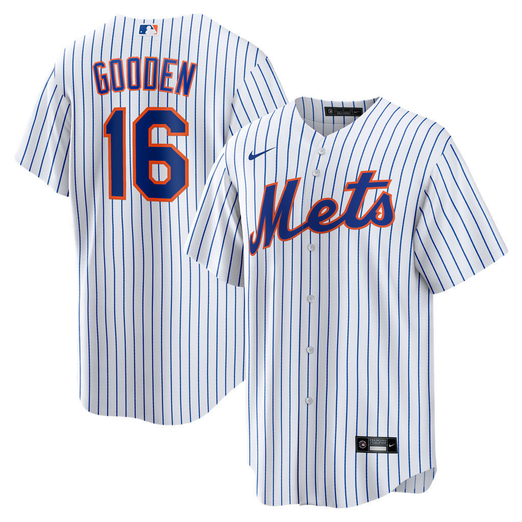 Dwight Gooden New York Mets Nike Home Retired Player Replica Jersey - White Official MLB Team Apparel Baseball Fan Gear