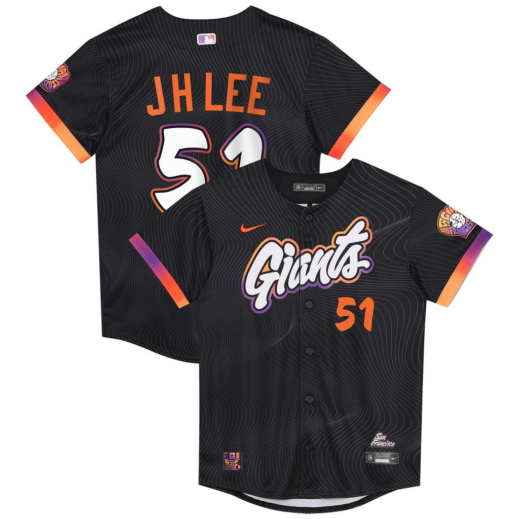 Jung Hoo Lee San Francisco Giants Nike Preschool 2025 City Connect Limited Player Jersey - Anthracite Official MLB Team Apparel Baseball Fan Gear
