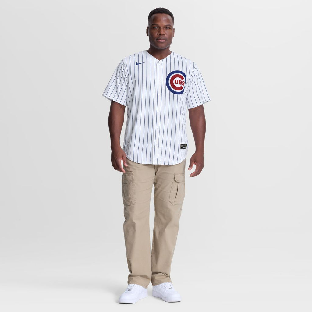 Alex Bregman Chicago Cubs Nike Home Replica Jersey - White Official MLB Team Apparel Baseball Fan Gear