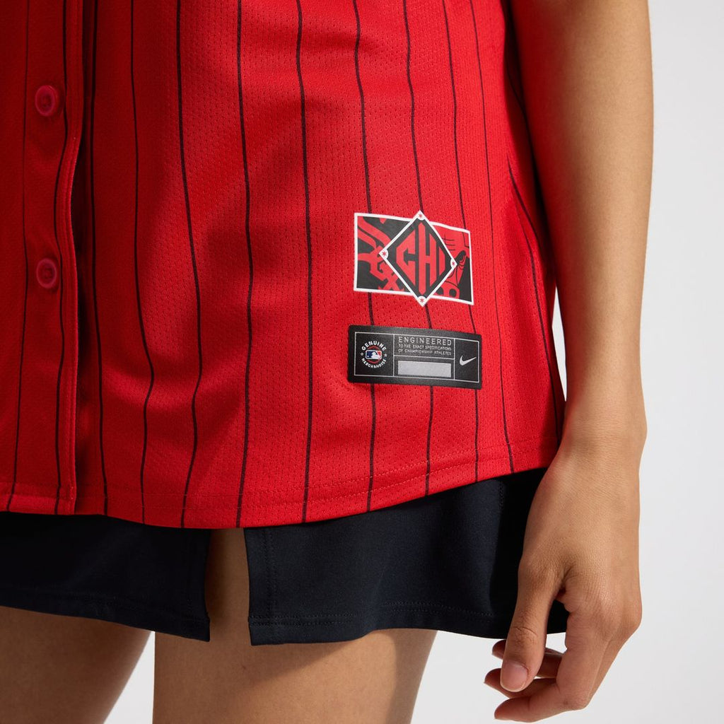 Chicago White Sox Nike Women's 2025 City Connect Limited Jersey - Red/Black Official MLB Team Apparel Baseball Fan Gear