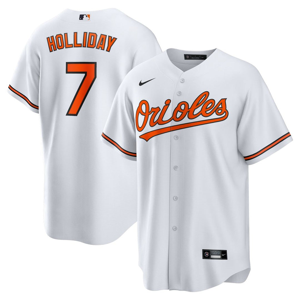 Jackson Holliday Baltimore Orioles Nike Home Replica Player Jersey - White Official MLB Team Apparel Baseball Fan Gear