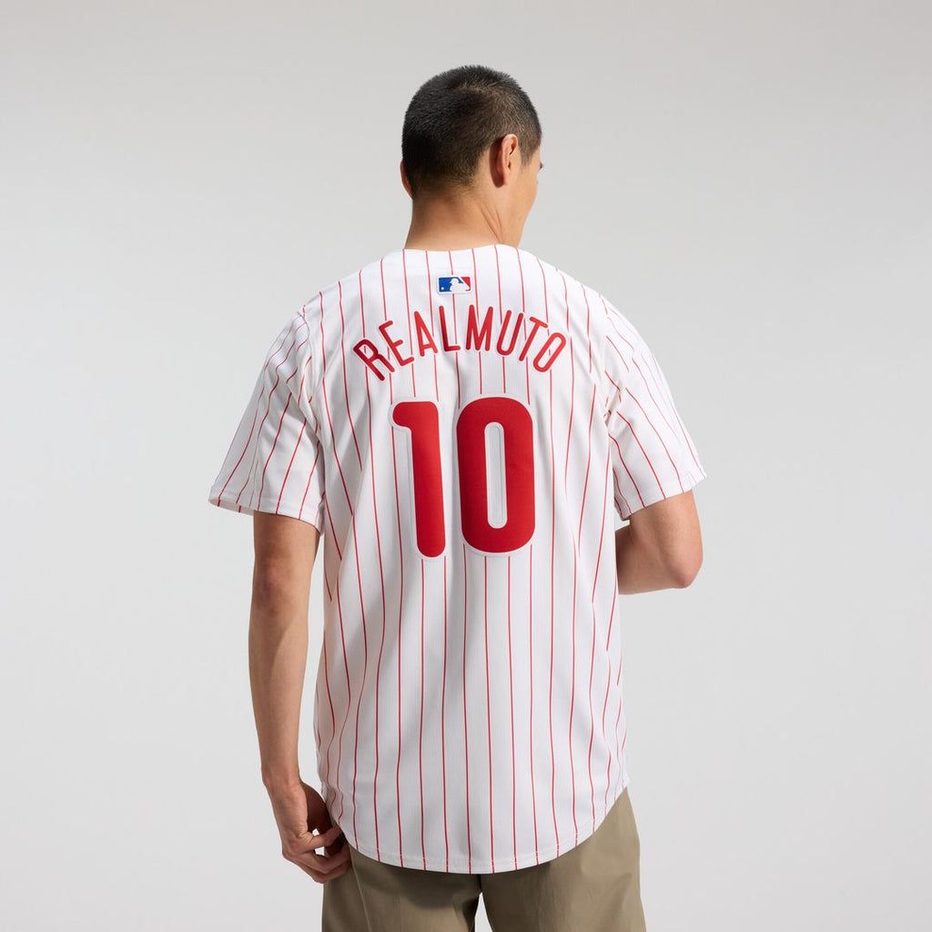 J.T. Realmuto Philadelphia Phillies Nike Home Limited Player Jersey - White Official MLB Team Apparel Baseball Fan Gear