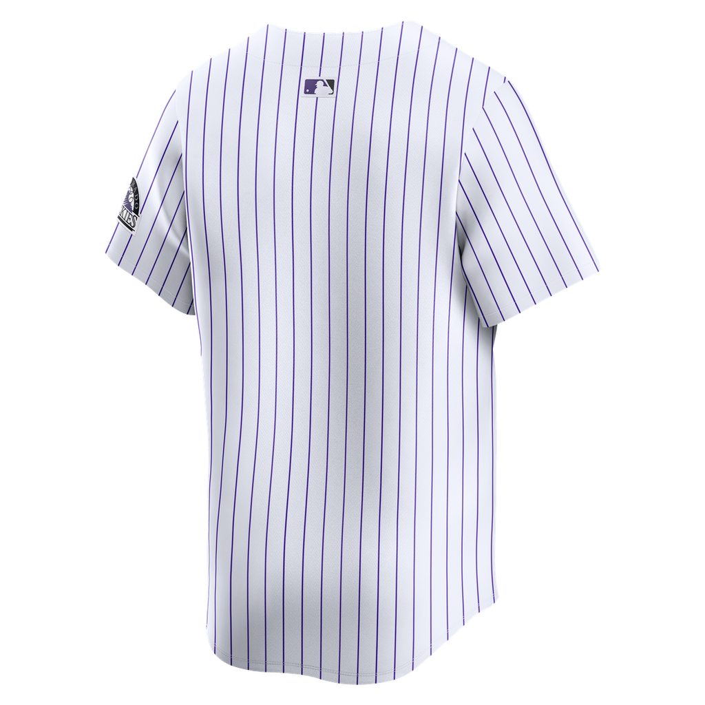 Colorado Rockies Nike Home Limited Jersey - White Official MLB Team Apparel Baseball Fan Gear