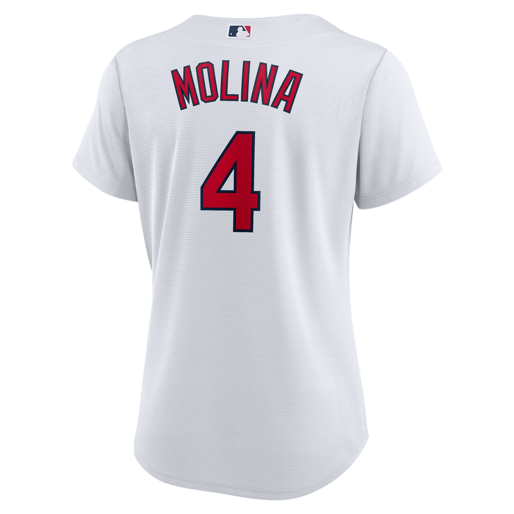 Yadier Molina St. Louis Cardinals Nike Women's Home Replica Jersey - White Official MLB Team Apparel Baseball Fan Gear