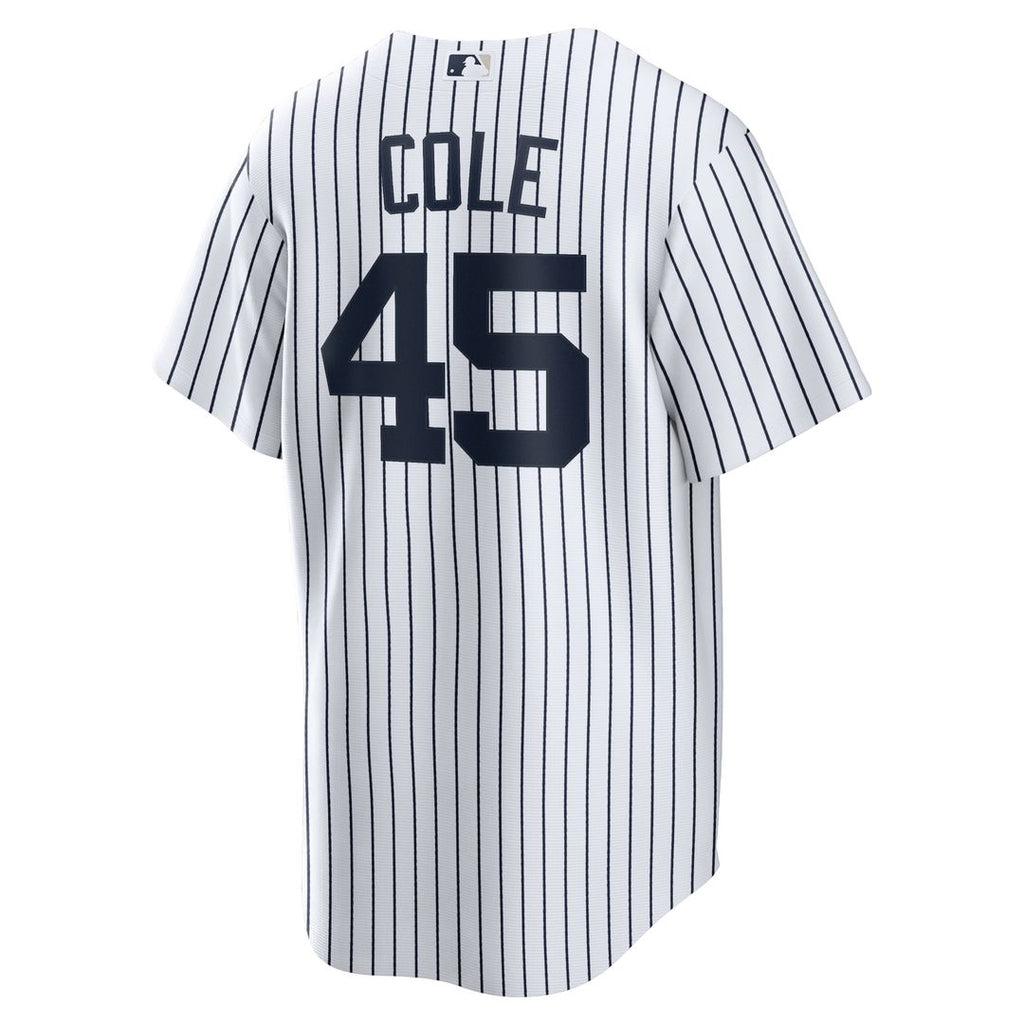 Gerrit Cole New York Yankees Nike Home Replica Player Name Jersey - White Official MLB Team Apparel Baseball Fan Gear
