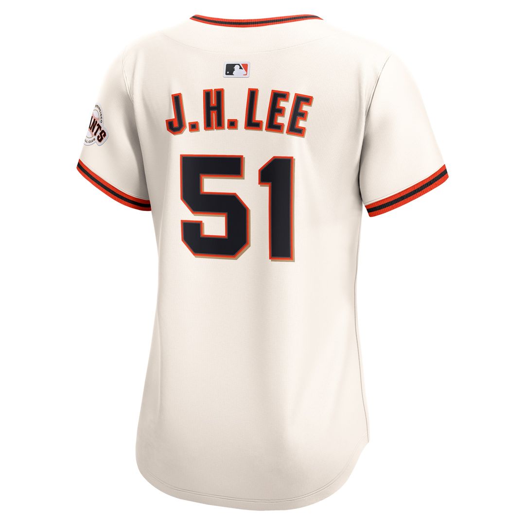Jung Hoo Lee San Francisco Giants Nike Women's Home Limited Jersey - Cream Official MLB Team Apparel Baseball Fan Gear