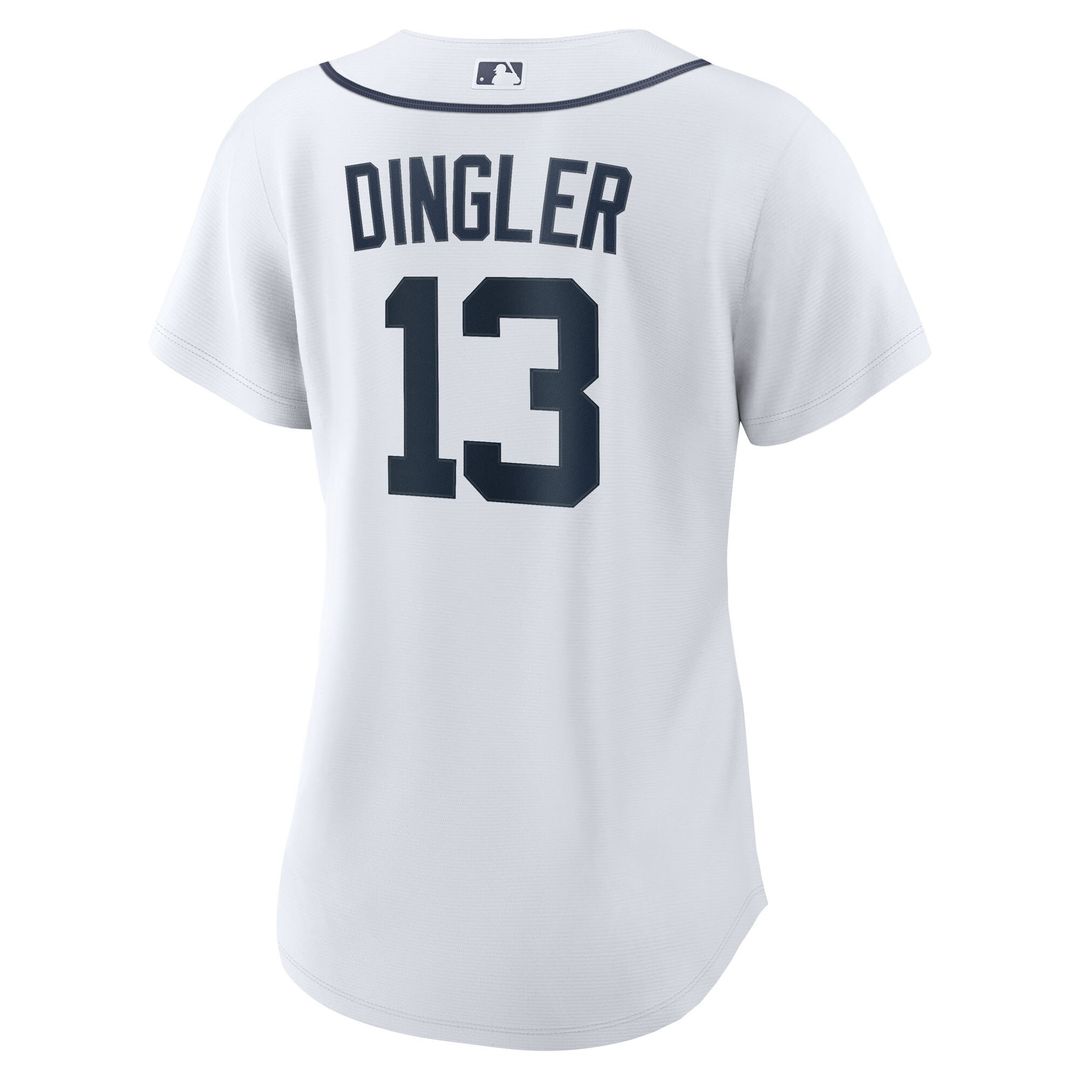 Dillon Dingler Detroit Tigers Nike Women's Home Replica Jersey - White Official MLB Team Apparel Baseball Fan Gear