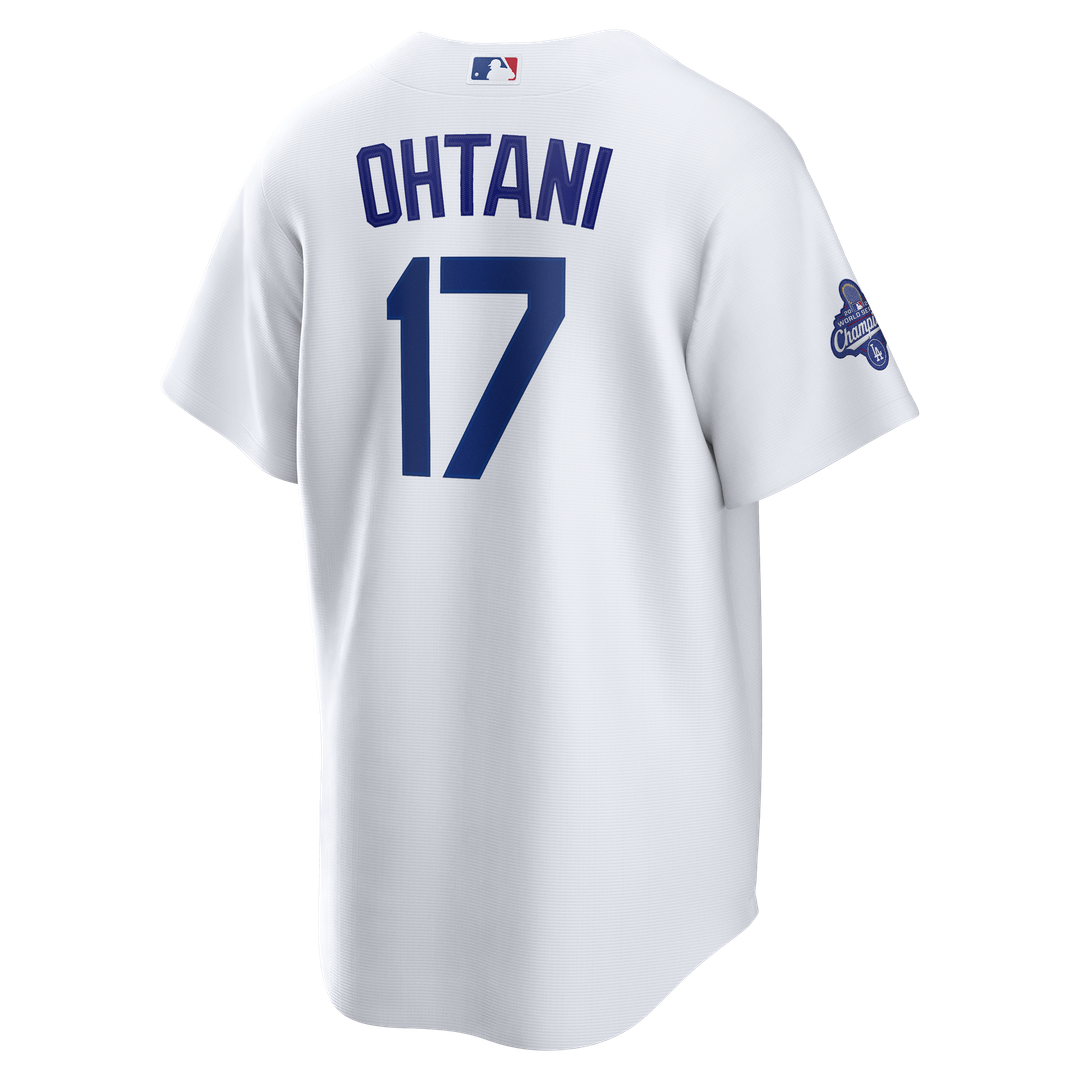 Shohei Ohtani Los Angeles Dodgers Nike 2025 World Series Champions Home Replica Jersey - White Official MLB Team Apparel Baseball Fan Gear