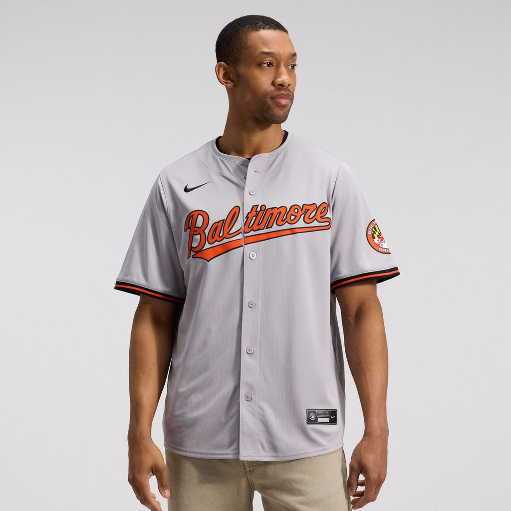 Baltimore Orioles Nike Road Limited Jersey - Gray Official MLB Team Apparel Baseball Fan Gear