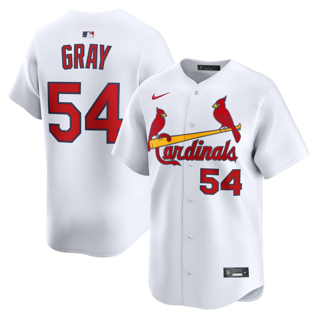 Sonny Gray St. Louis Cardinals Nike Home Limited Player Jersey - White Official MLB Team Apparel Baseball Fan Gear