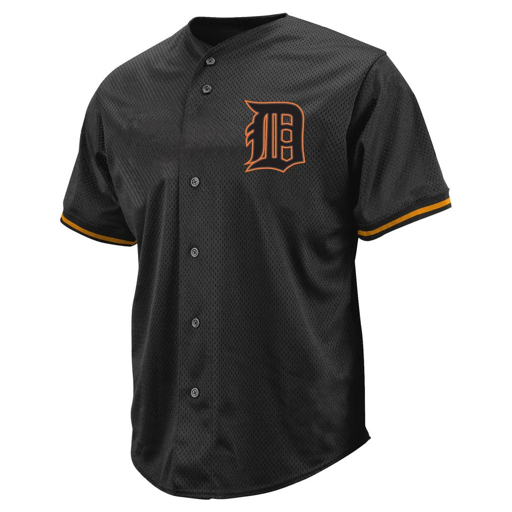 Tarik Skubal Detroit Tigers Profile Big & Tall Pop Fashion Jersey - Black Official MLB Team Apparel Baseball Fan Gear