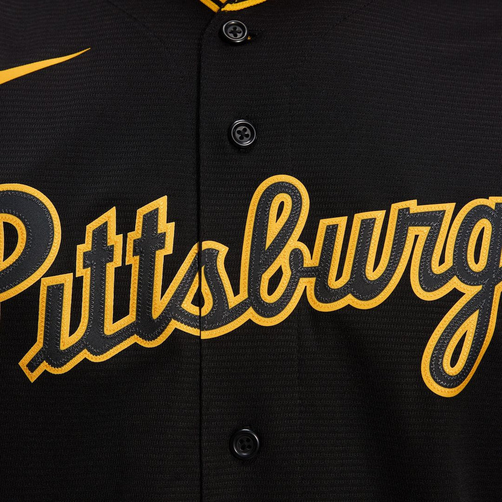 Pittsburgh Pirates Nike Alternate Replica Team Jersey - Black Official MLB Team Apparel Baseball Fan Gear