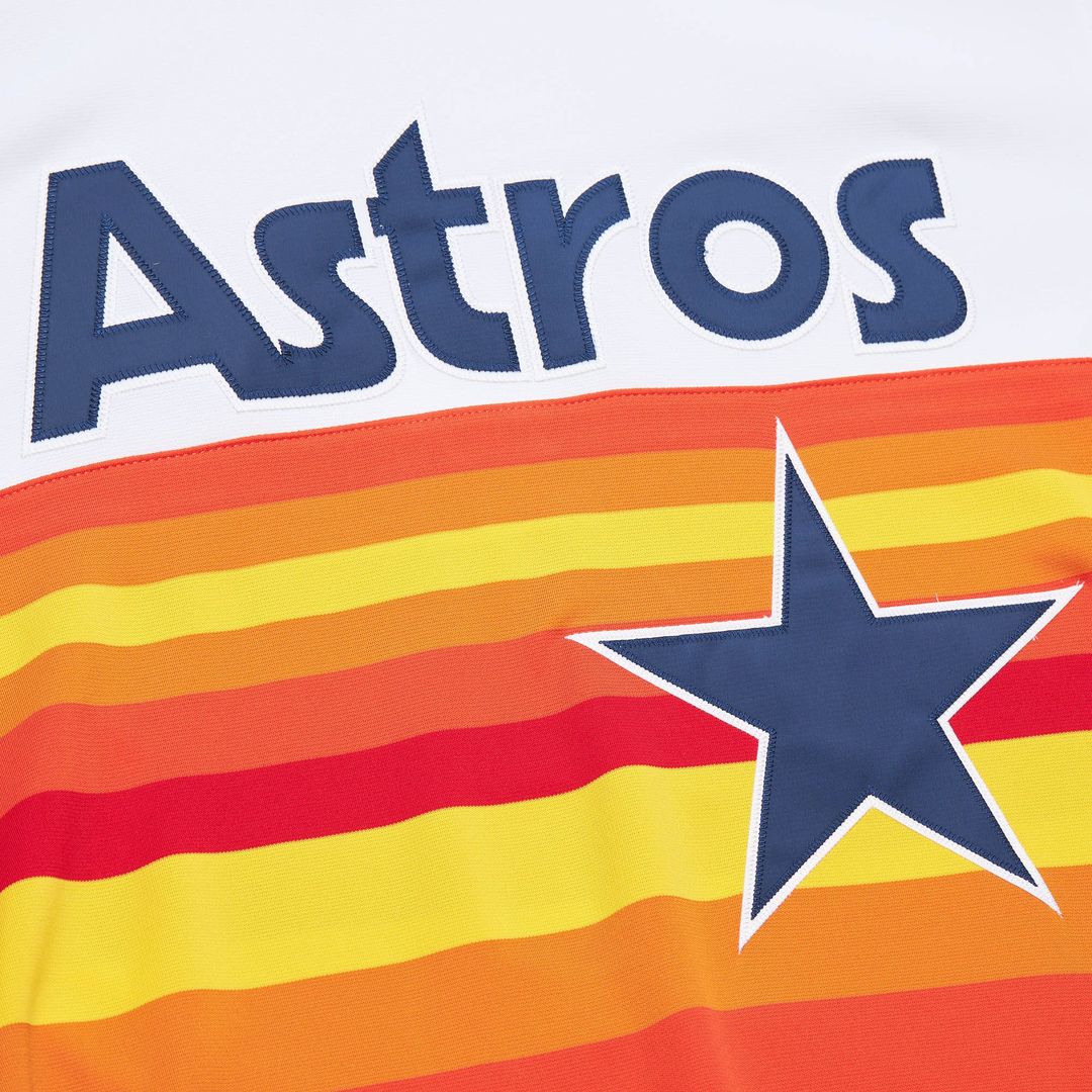 Lance Berkman Houston Astros Mitchell & Ness 2004 Cooperstown Collection Authentic Throwback Jersey - White Official MLB Team Apparel Baseball Fan Gea