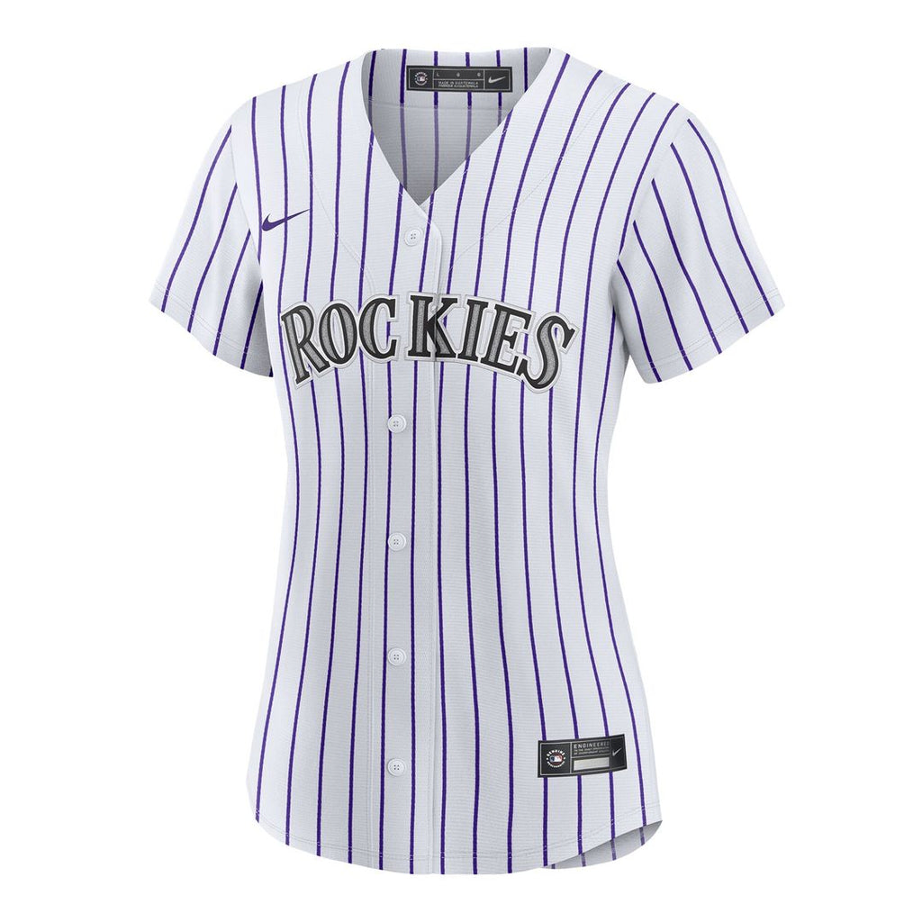 Ryan Ritter Colorado Rockies Nike Women's Home Replica Jersey - White Official MLB Team Apparel Baseball Fan Gear