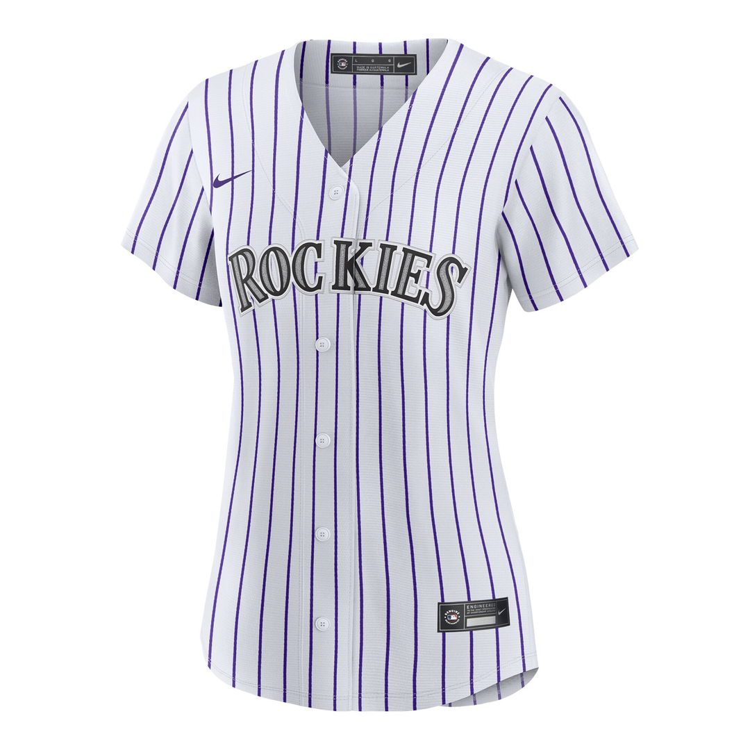 Ryan Ritter Colorado Rockies Nike Women's Home Replica Jersey - White Official MLB Team Apparel Baseball Fan Gear