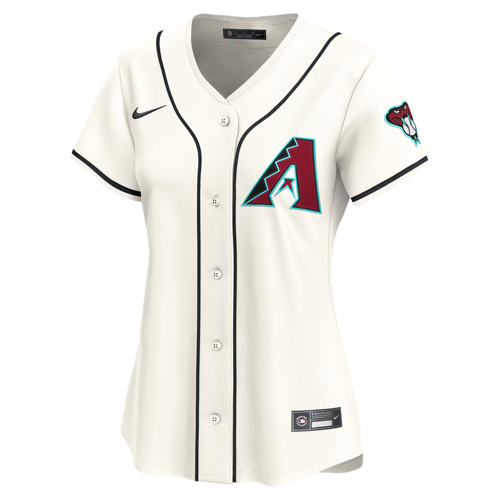 Arizona Diamondbacks Nike Women's Home Limited Jersey - Cream Official MLB Team Apparel Baseball Fan Gear