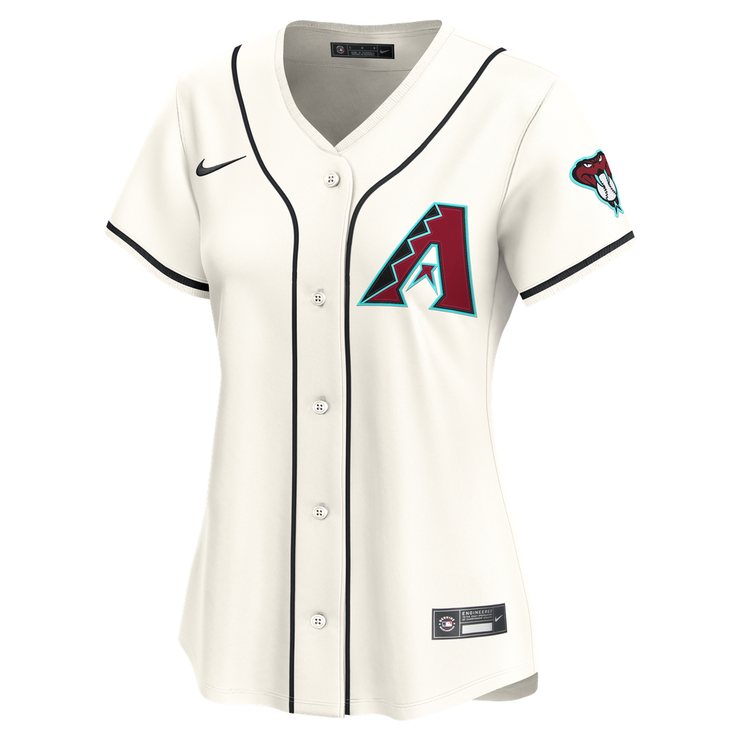 Arizona Diamondbacks Nike Women's Home Limited Jersey - Cream Official MLB Team Apparel Baseball Fan Gear