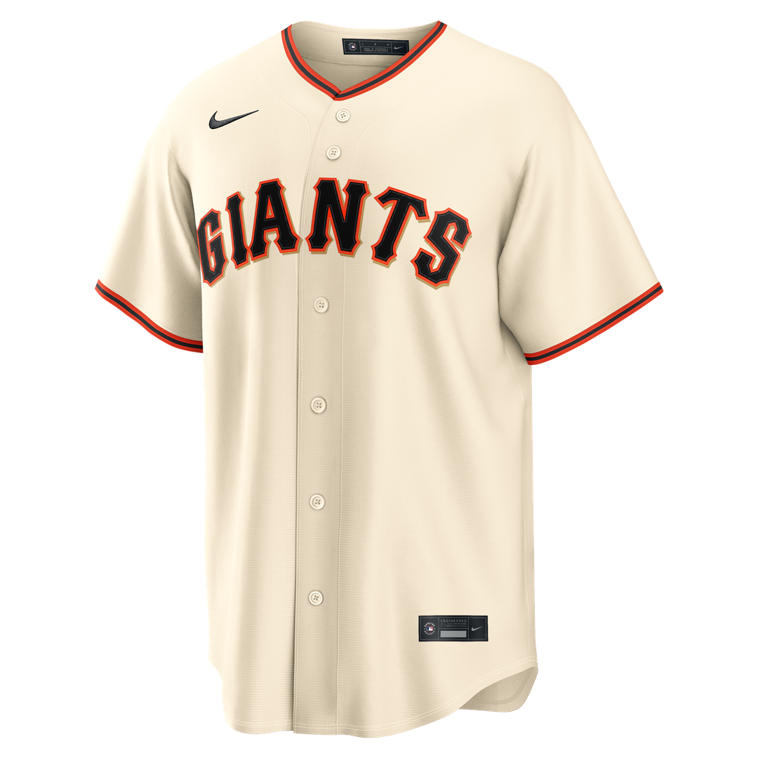 San Francisco Giants Nike Home Replica Jersey - Cream Official MLB Team Apparel Baseball Fan Gear