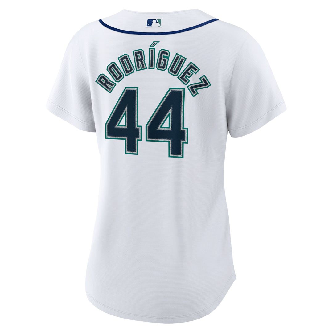 Julio Rodriguez Seattle Mariners Nike Women's Home Replica Player Jersey - White Official MLB Team Apparel Baseball Fan Gear