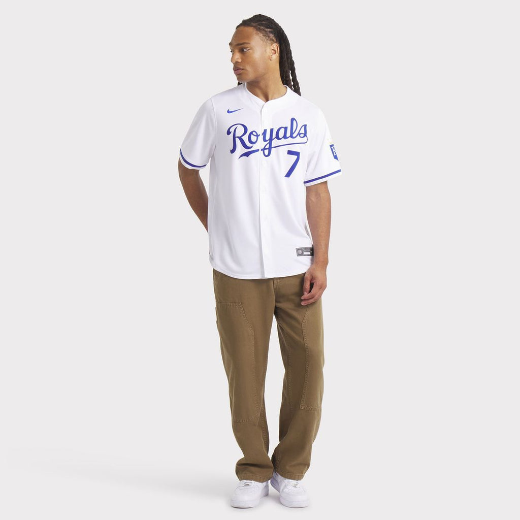 Bobby Witt Jr. Kansas City Royals Nike Home Limited Player Jersey - White Official MLB Team Apparel Baseball Fan Gear
