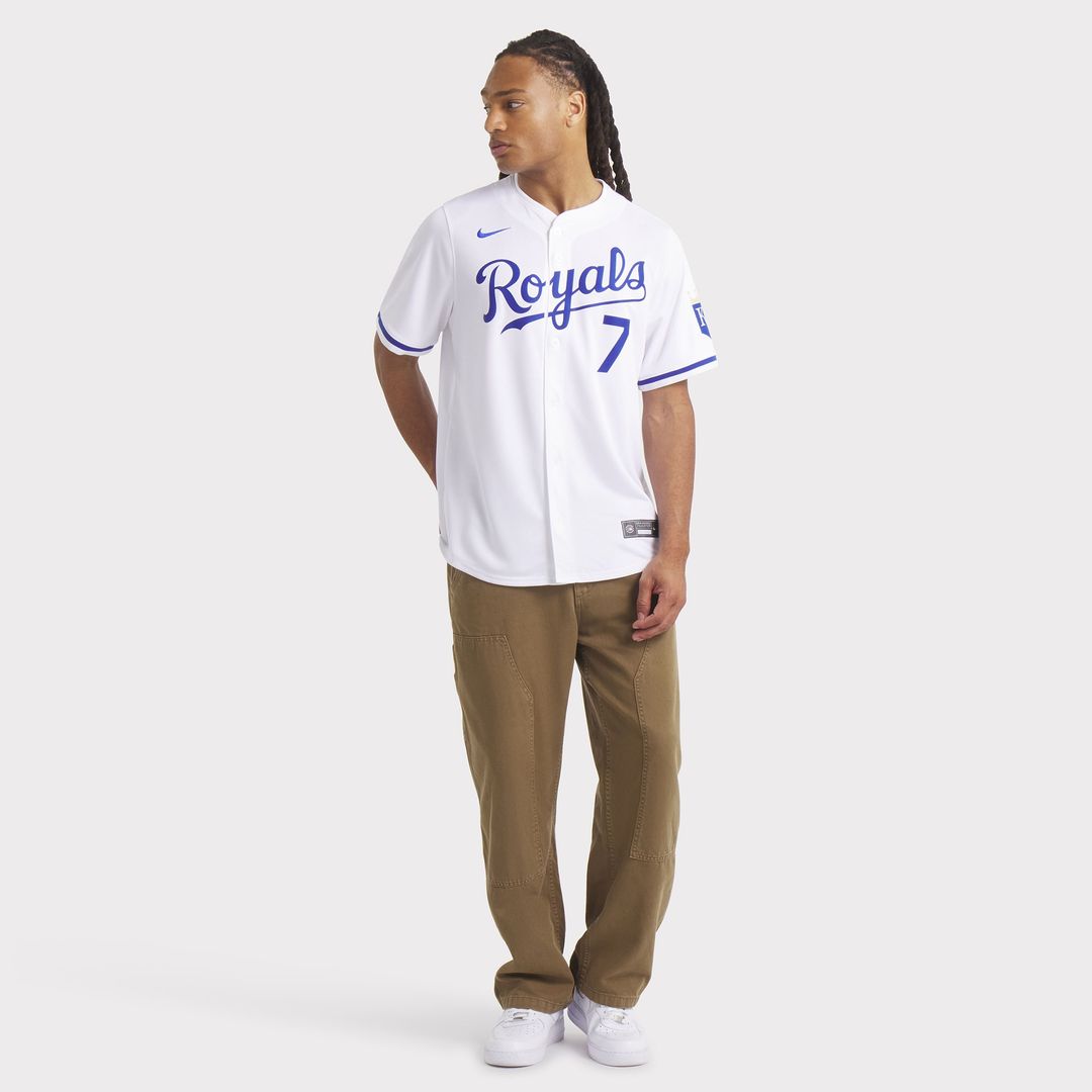 Bobby Witt Jr. Kansas City Royals Nike Home Limited Player Jersey - White Official MLB Team Apparel Baseball Fan Gear