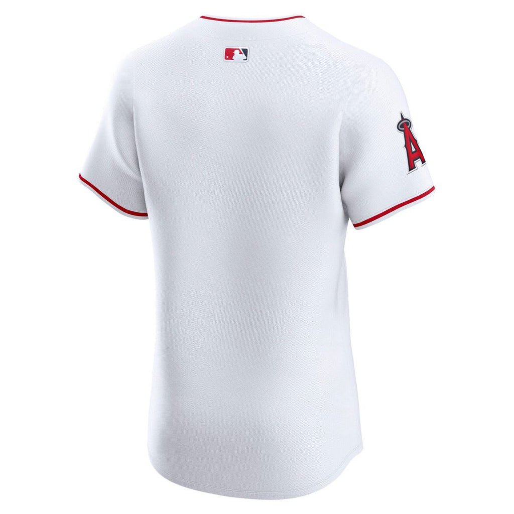 Los Angeles Angels Nike Home Elite Jersey - White Official MLB Team Apparel Baseball Fan Gear