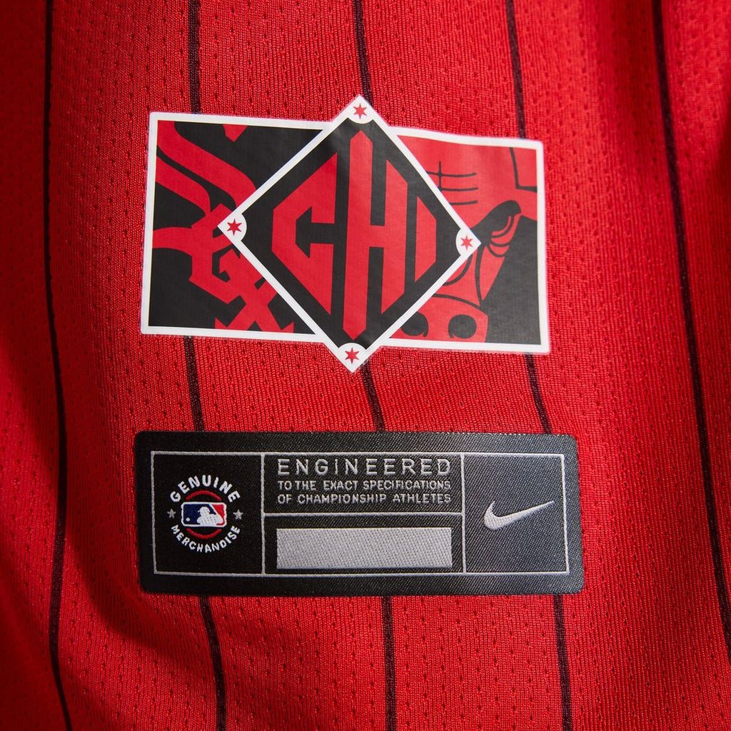 Chicago White Sox Nike Women's 2025 City Connect Limited Jersey - Red/Black Official MLB Team Apparel Baseball Fan Gear