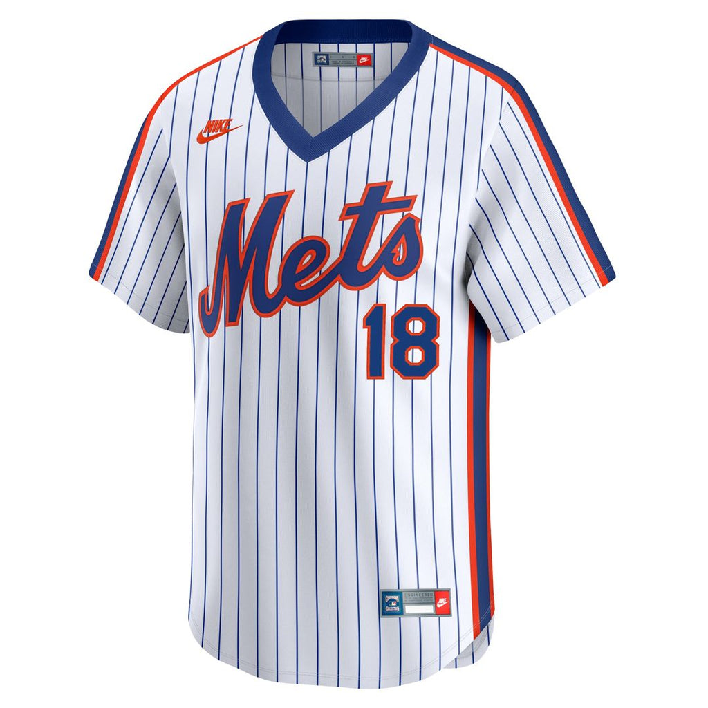 Darryl Strawberry New York Mets Nike Throwback Cooperstown Collection Limited Jersey - White Official MLB Team Apparel Baseball Fan Gear