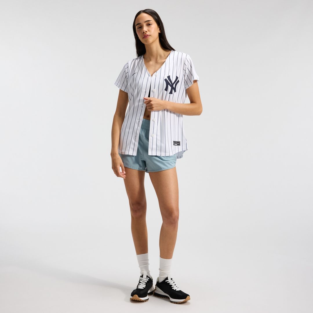 New York Yankees Nike Women's Home Replica Team Jersey - White Official MLB Team Apparel Baseball Fan Gear