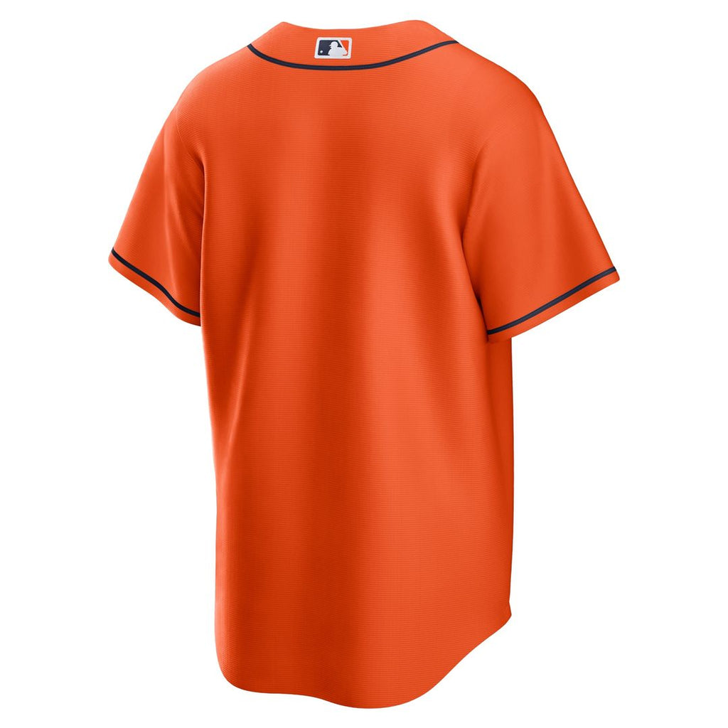 Houston Astros Nike Alternate Replica Team Jersey - Orange Official MLB Team Apparel Baseball Fan Gear