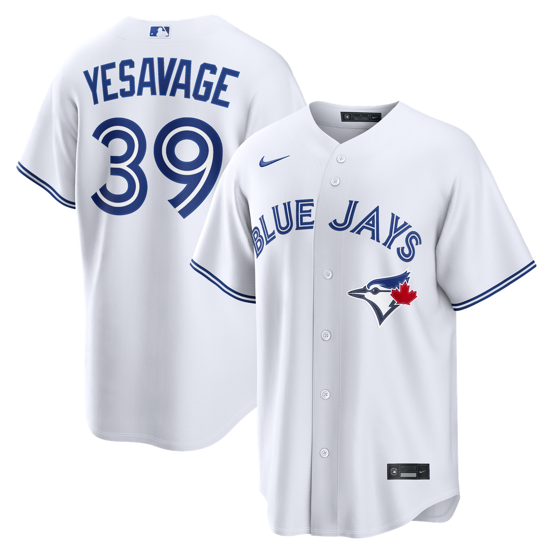 Trey Yesavage Toronto Blue Jays Nike Home Replica Jersey - White Official MLB Team Apparel Baseball Fan Gear