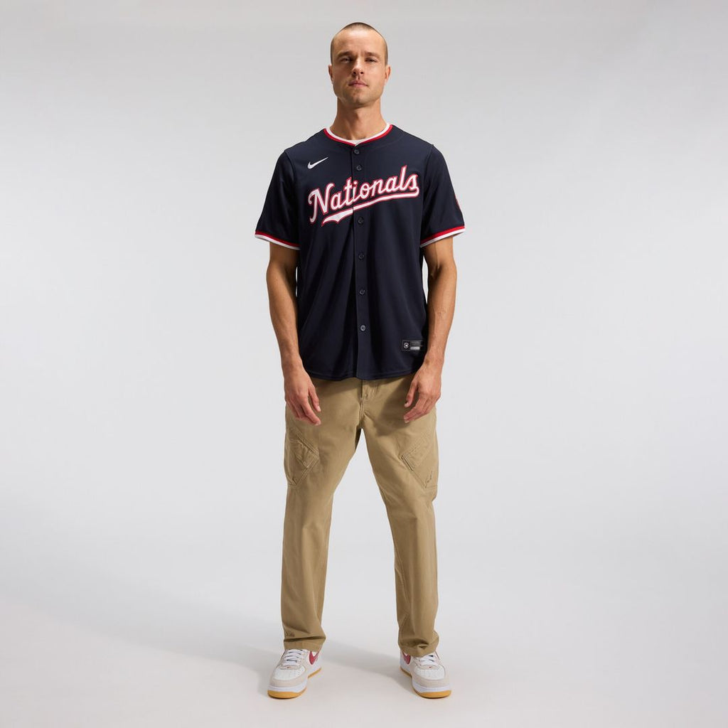 James Wood Washington Nationals Nike Alternate Limited Player Jersey - Navy Official MLB Team Apparel Baseball Fan Gear