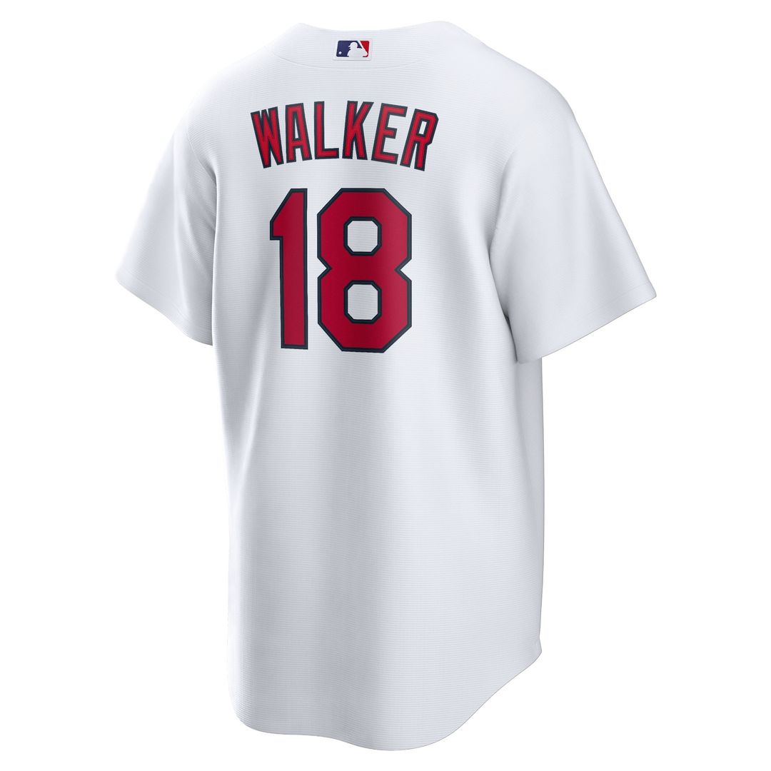 Jordan Walker St. Louis Cardinals Nike Home Official Replica Player Jersey - White Official MLB Team Apparel Baseball Fan Gear