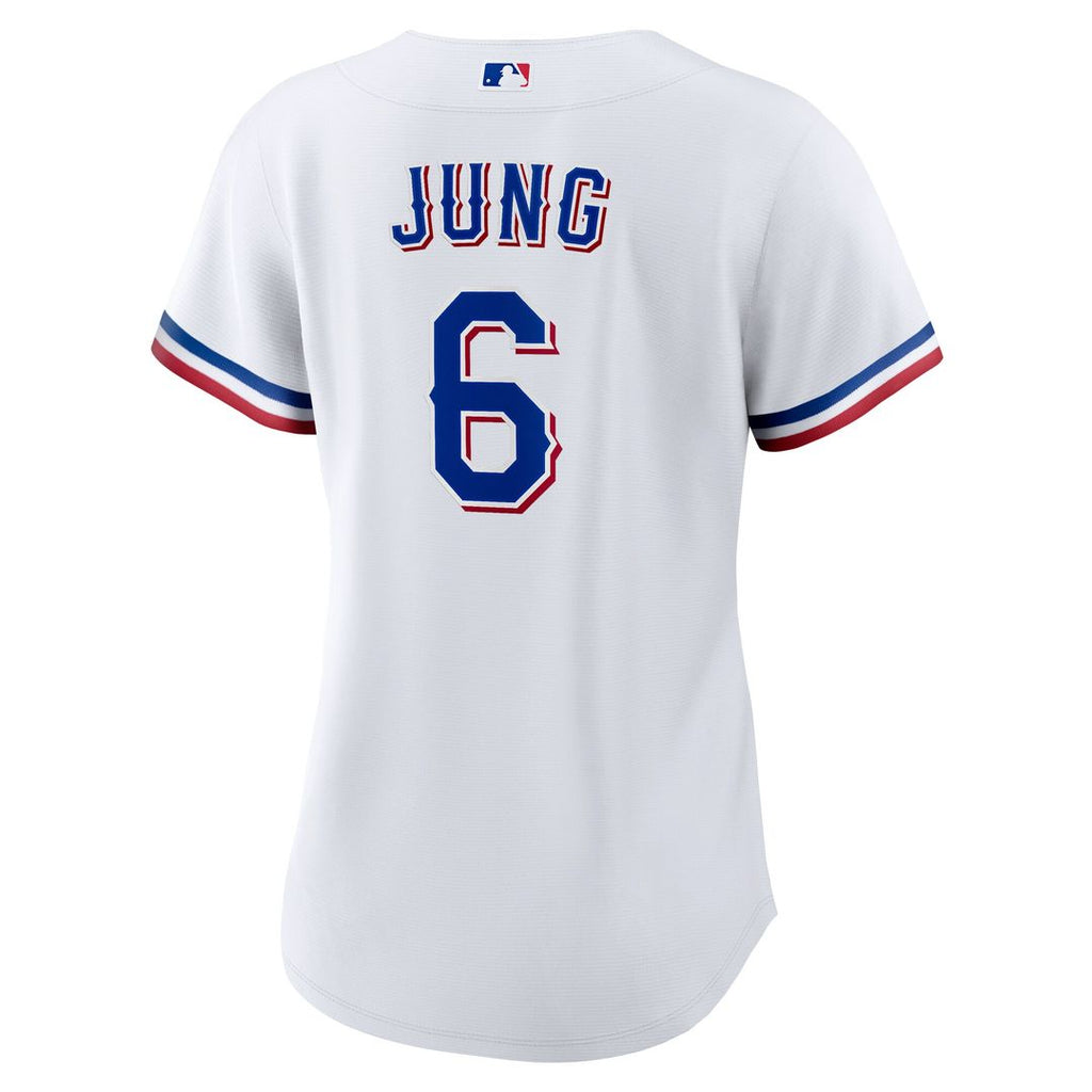 Josh Jung Texas Rangers Nike Women's Home Replica Jersey - White Official MLB Team Apparel Baseball Fan Gear