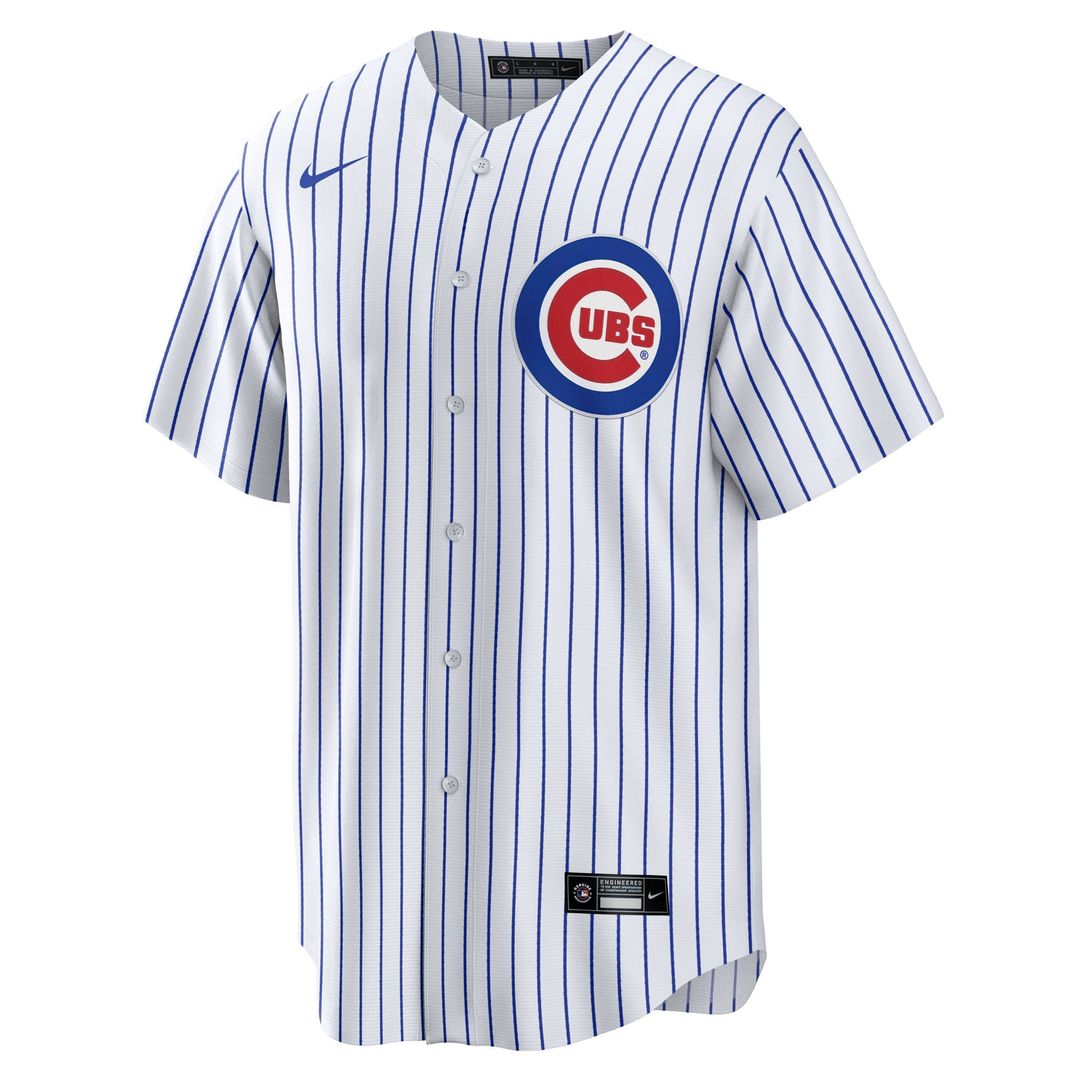 Pete Crow-Armstrong Chicago Cubs Nike Home Replica Jersey - White Official MLB Team Apparel Baseball Fan Gear