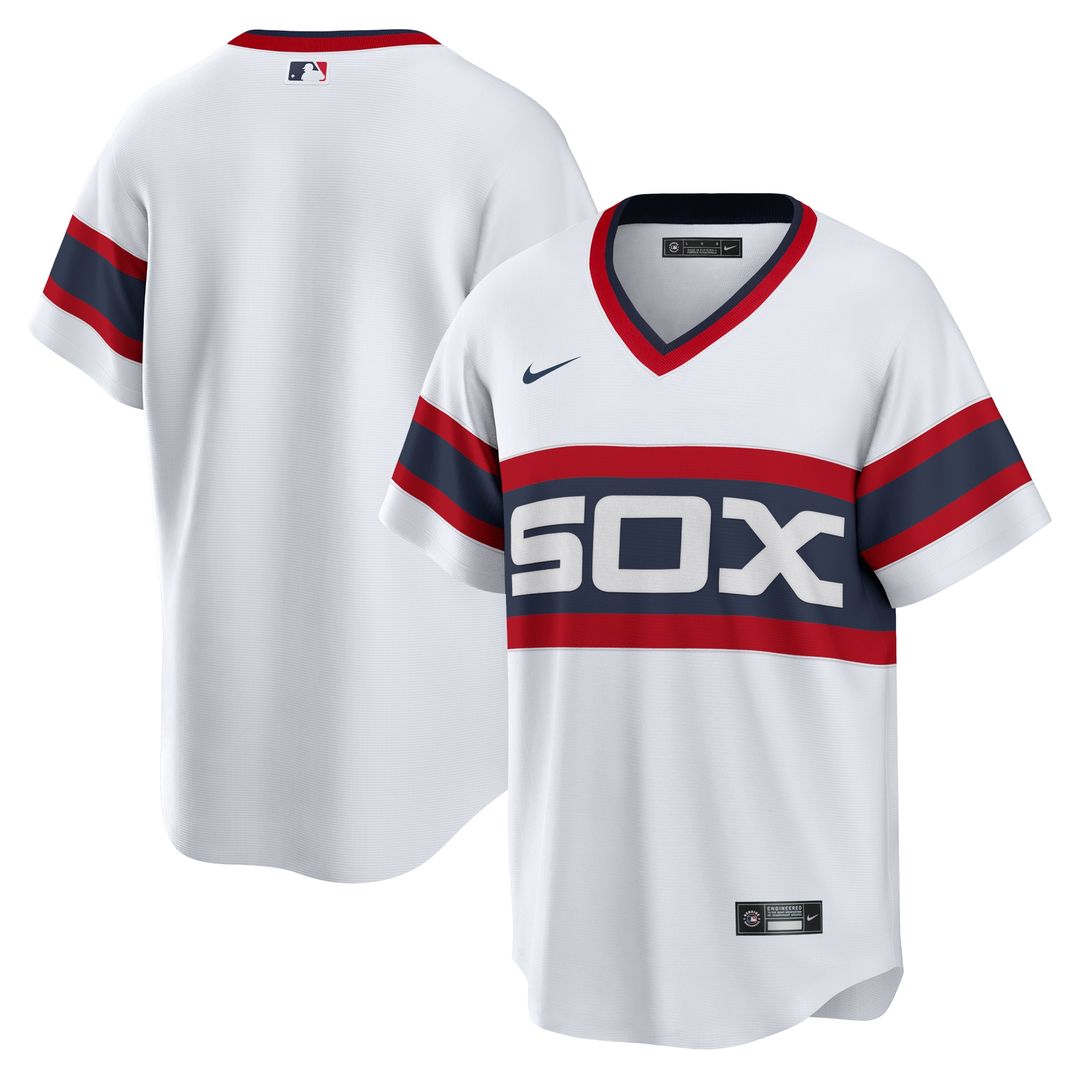 Chicago White Sox Nike Home Replica Team Jersey - White Official MLB Team Apparel Baseball Fan Gear