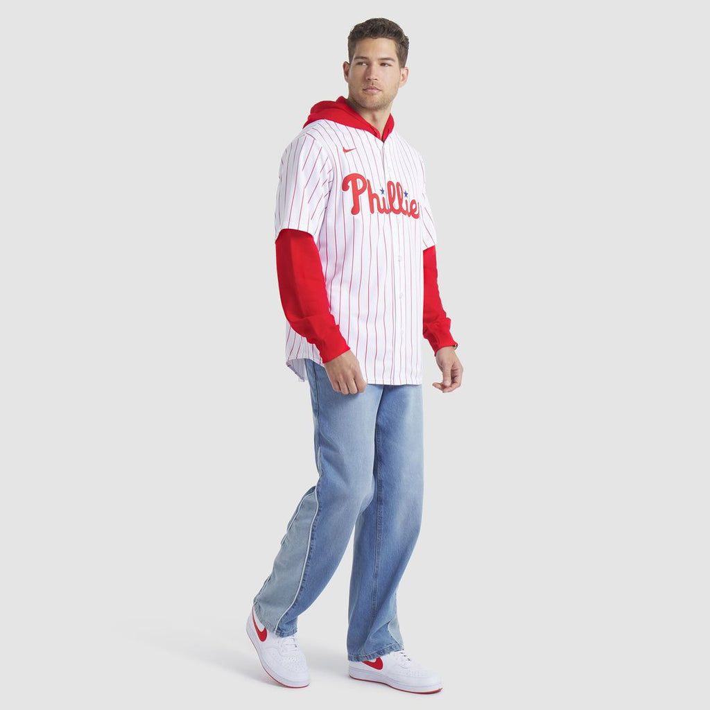 Bryce Harper Philadelphia Phillies Nike Home Replica Player Name Jersey - White Official MLB Team Apparel Baseball Fan Gear