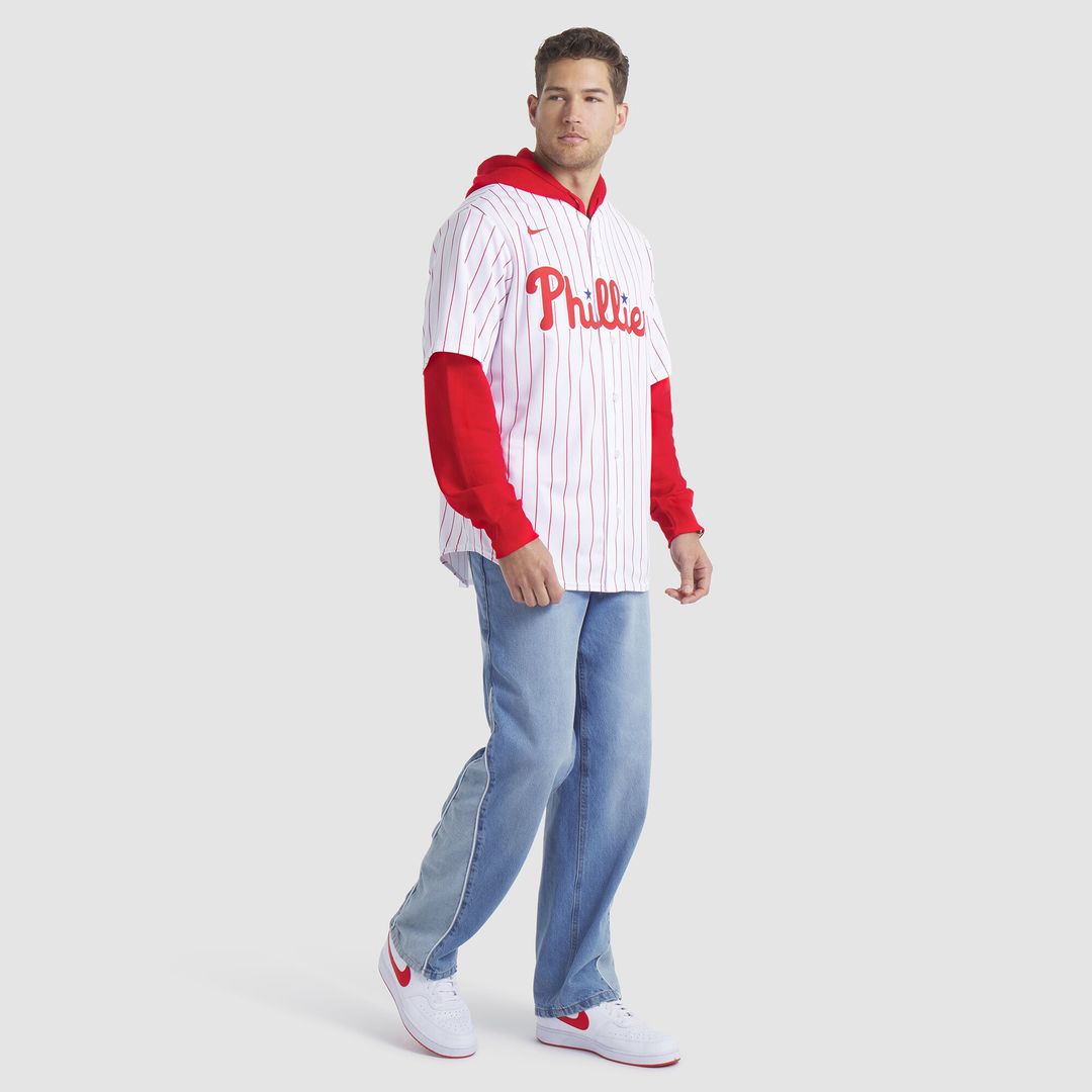 Bryce Harper Philadelphia Phillies Nike Home Replica Player Name Jersey - White Official MLB Team Apparel Baseball Fan Gear