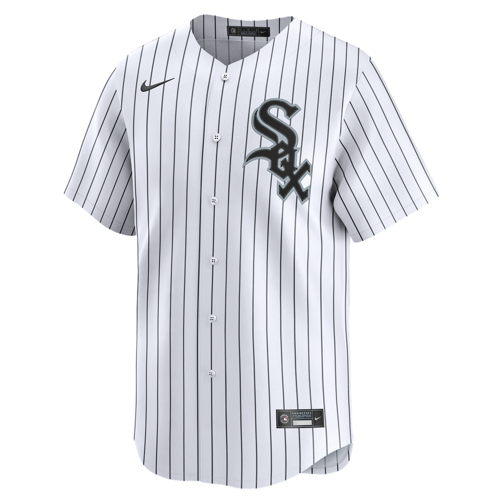 Chicago White Sox Nike Home Limited Jersey - White Official MLB Team Apparel Baseball Fan Gear