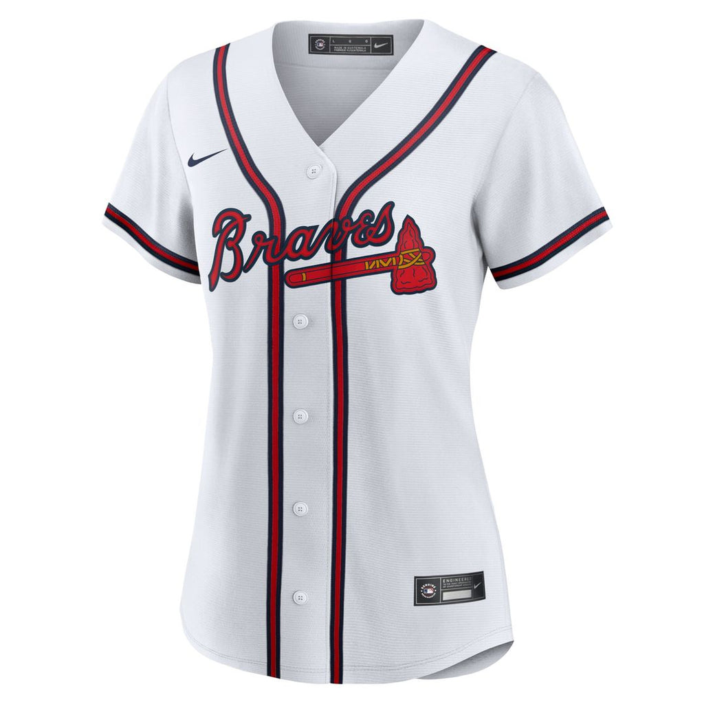 Matt Olson Atlanta Braves Nike Women's Home Replica Player Jersey - White Official MLB Team Apparel Baseball Fan Gear
