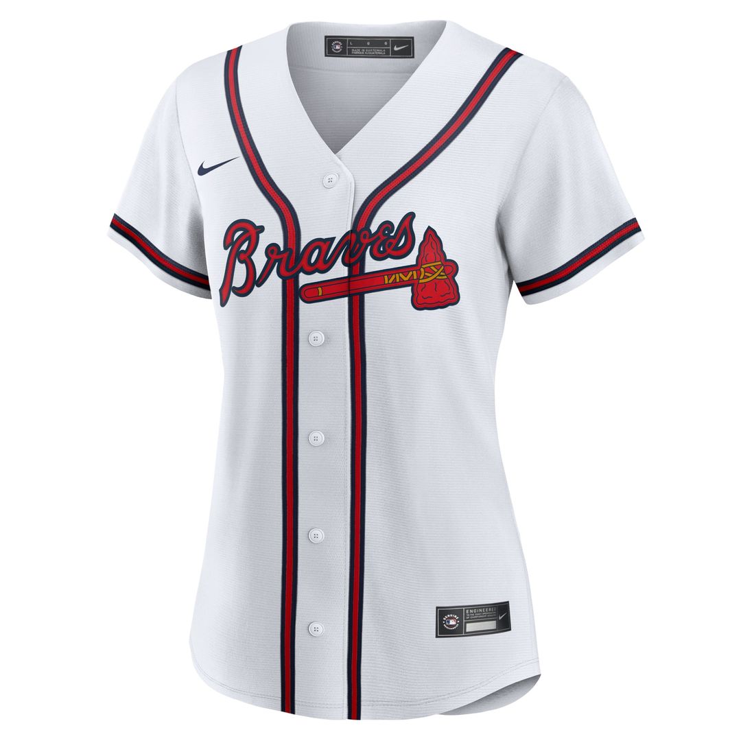 Matt Olson Atlanta Braves Nike Women's Home Replica Player Jersey - White Official MLB Team Apparel Baseball Fan Gear