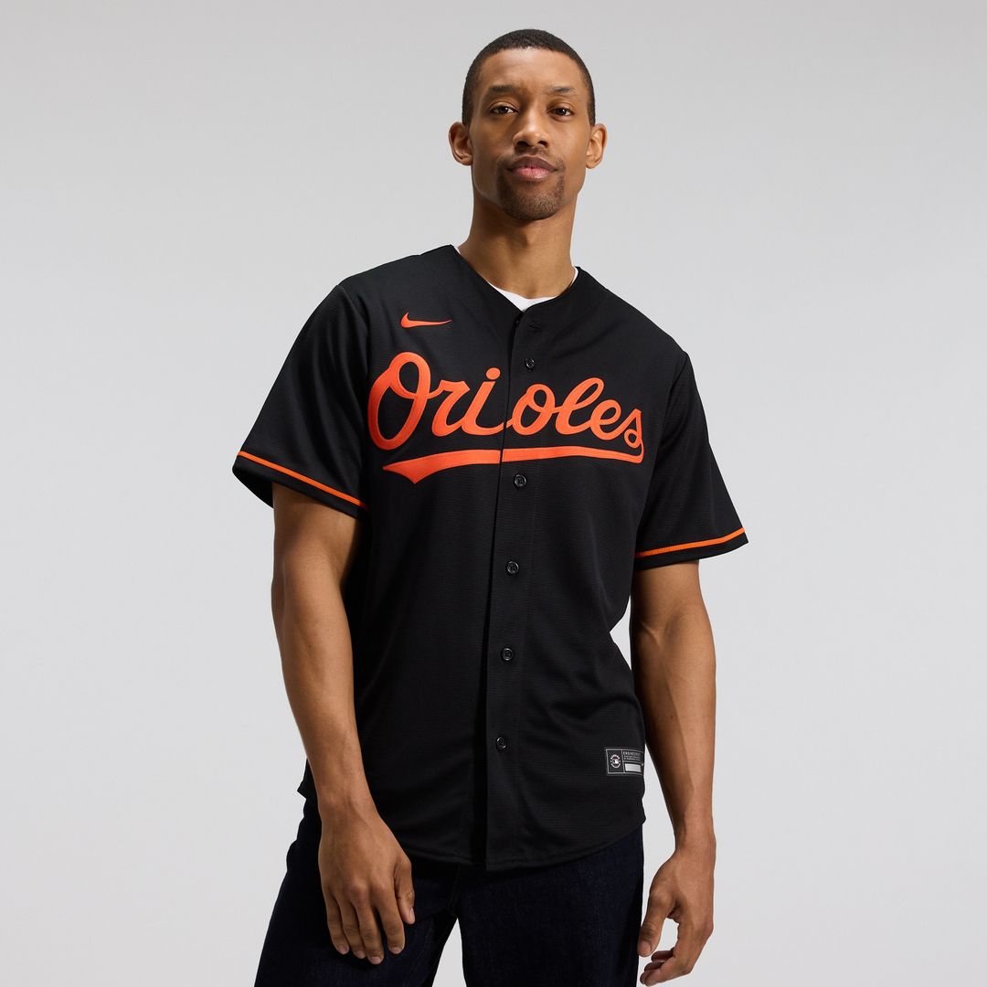 Baltimore Orioles Nike Alternate Replica Team Jersey - Black Official MLB Team Apparel Baseball Fan Gear