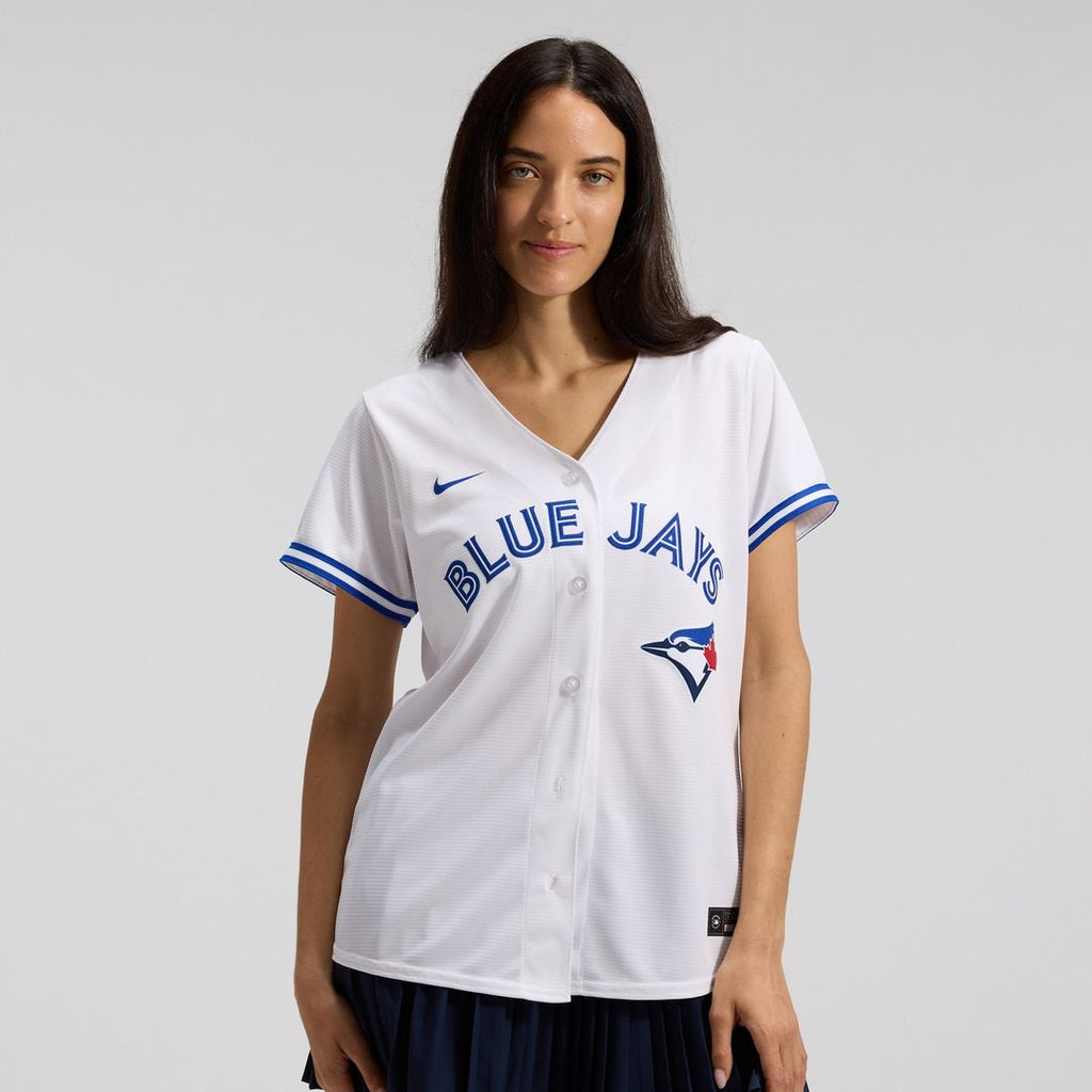 Vladimir Guerrero Jr. Toronto Blue Jays Nike Women's Home Replica Player Jersey - White Official MLB Team Apparel Baseball Fan Gear