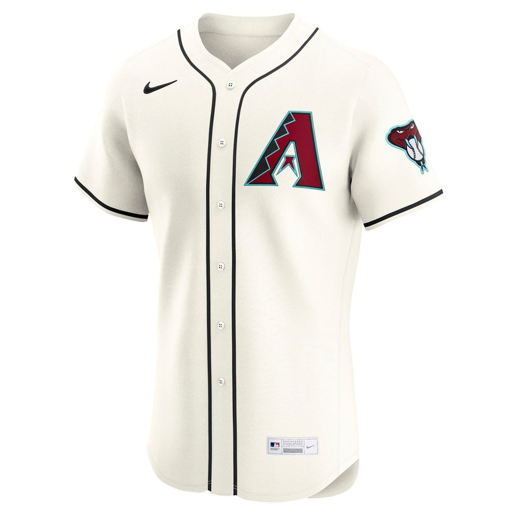 Lourdes Gurriel Jr. Arizona Diamondbacks Nike Home Elite Jersey - Cream Official MLB Team Apparel Baseball Fan Gear