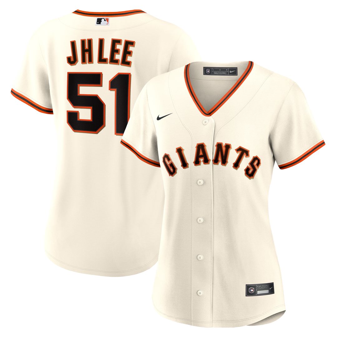 Jung Hoo Lee San Francisco Giants Nike Women's Home Replica Jersey - Cream Official MLB Team Apparel Baseball Fan Gear