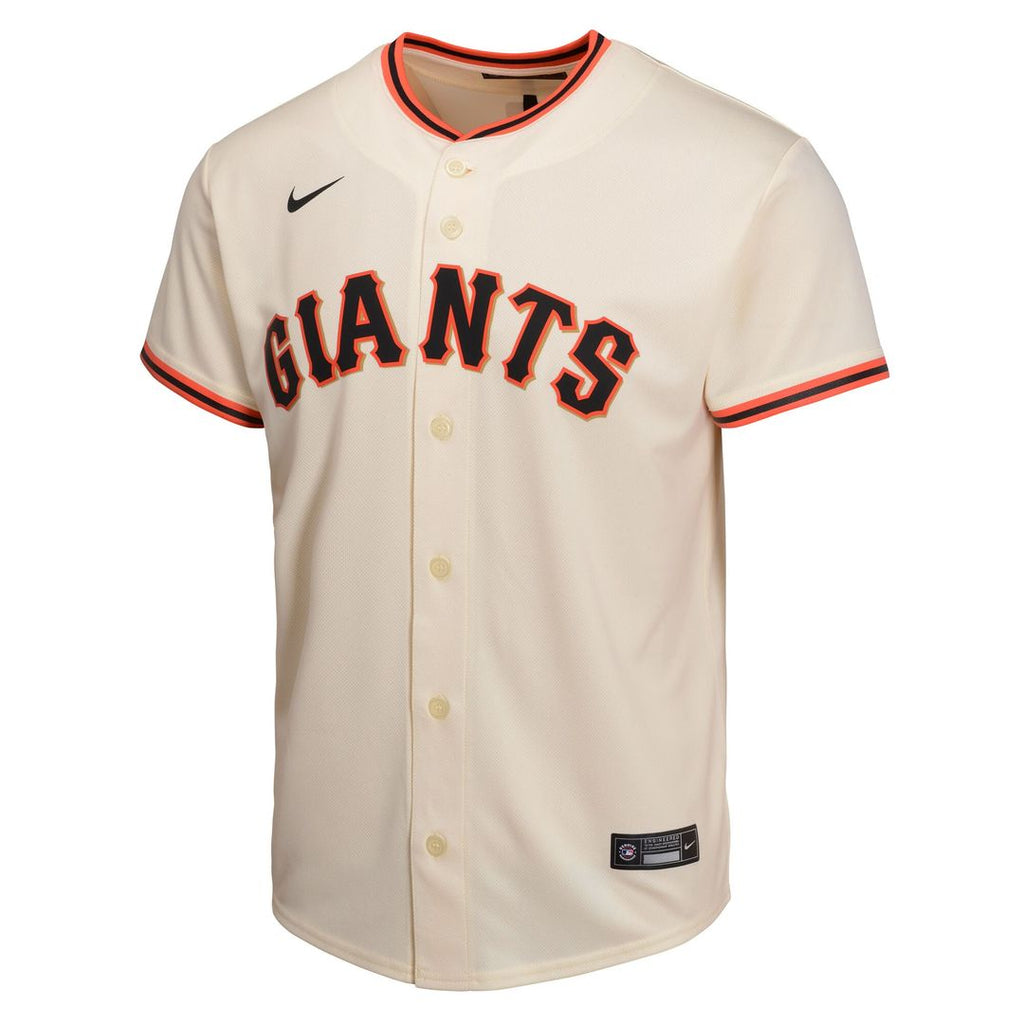 Rafael Devers San Francisco Giants Nike Youth Home Player Game Jersey - Cream Official MLB Team Apparel Baseball Fan Gear